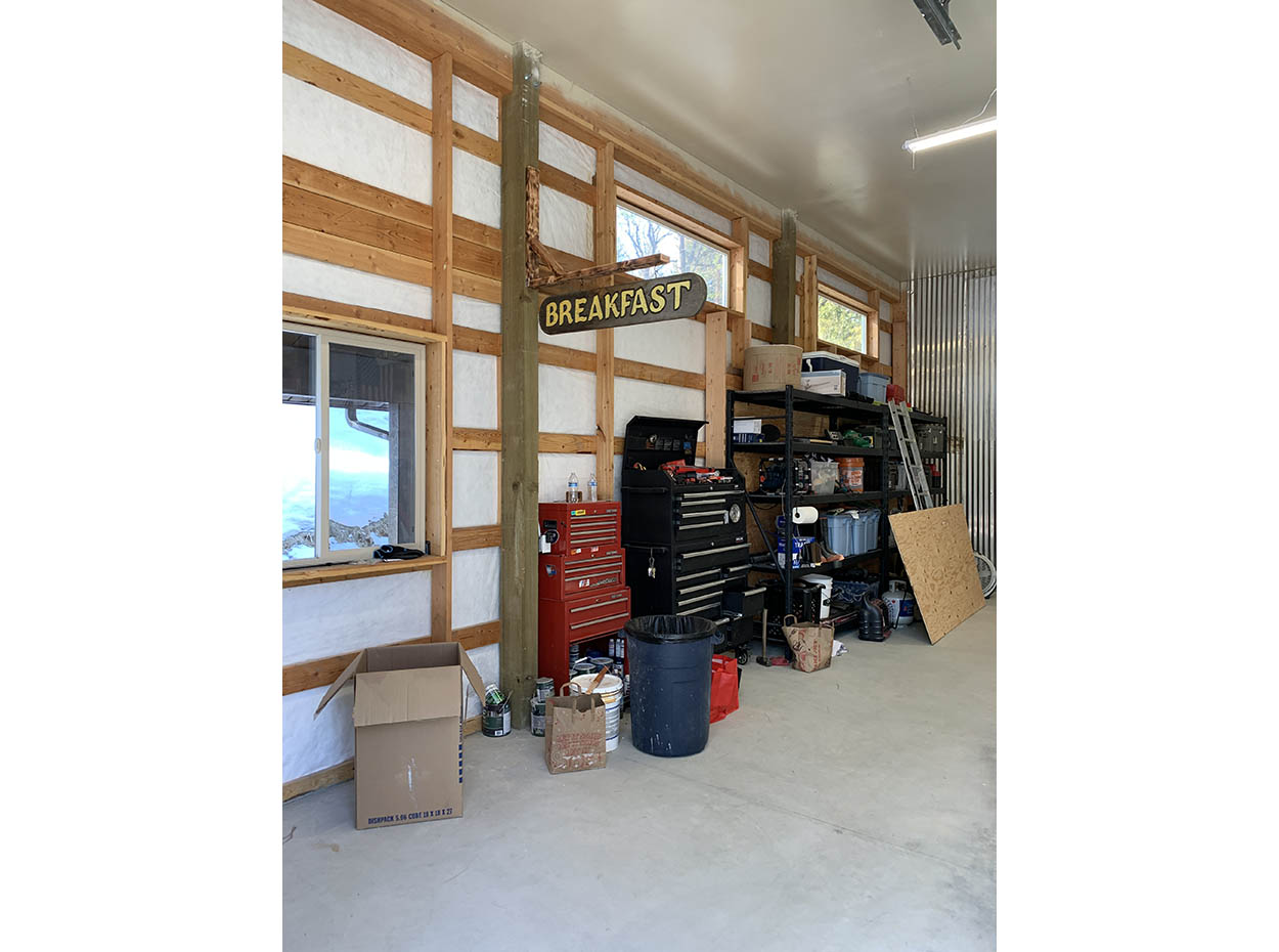 Custom shop by Sandpoint Builders in North Idaho